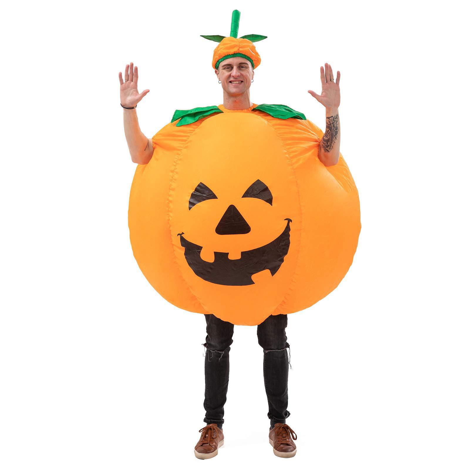 Costumes - Opblaasbare pompoenkostuums, kostuums voor het oogstfestival,