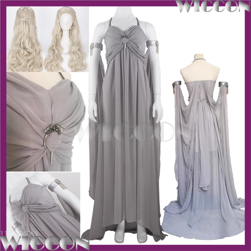 Medieval Renaissance Dress Women - Middeleeuwse ceremoniële jurk Daenerys vrouw draak