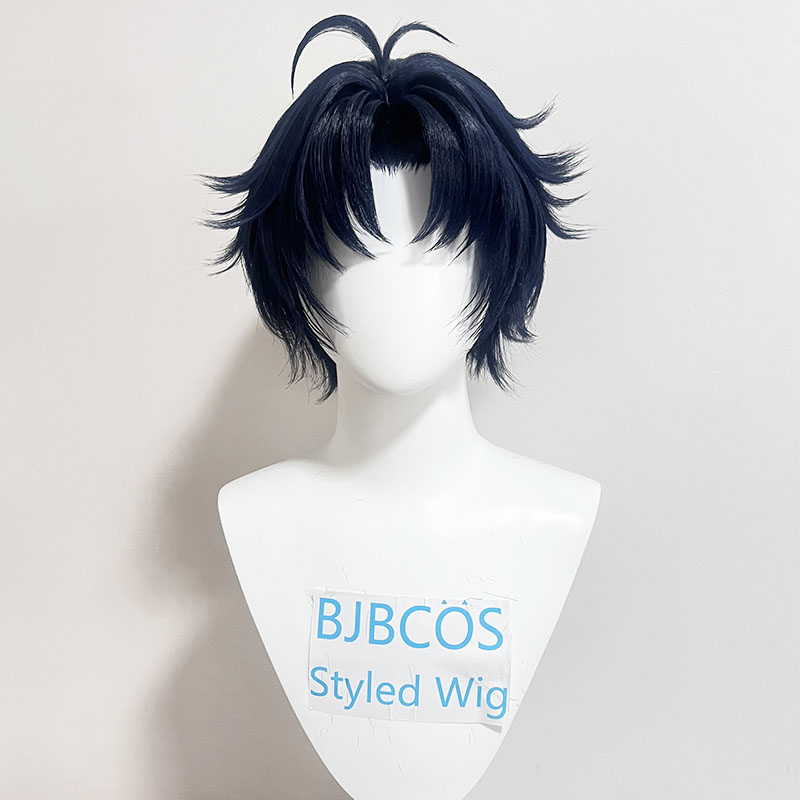Anime Cosplay Wig Heat Resistant - [Gestileerde pruik] Asaba Harumasa Cosplay Pruik