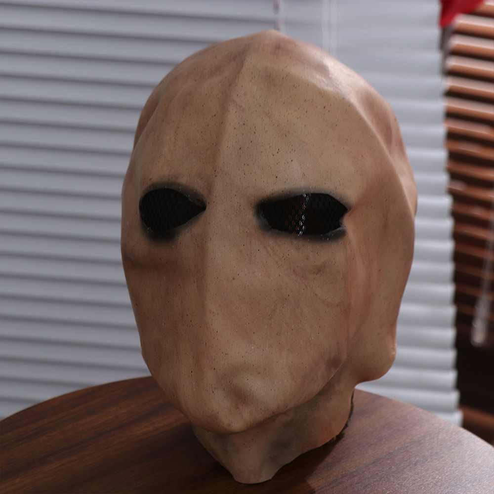 Latex Alien Mask Realistic - Gezichtsloze man Halloween Slenderman masker, realistische