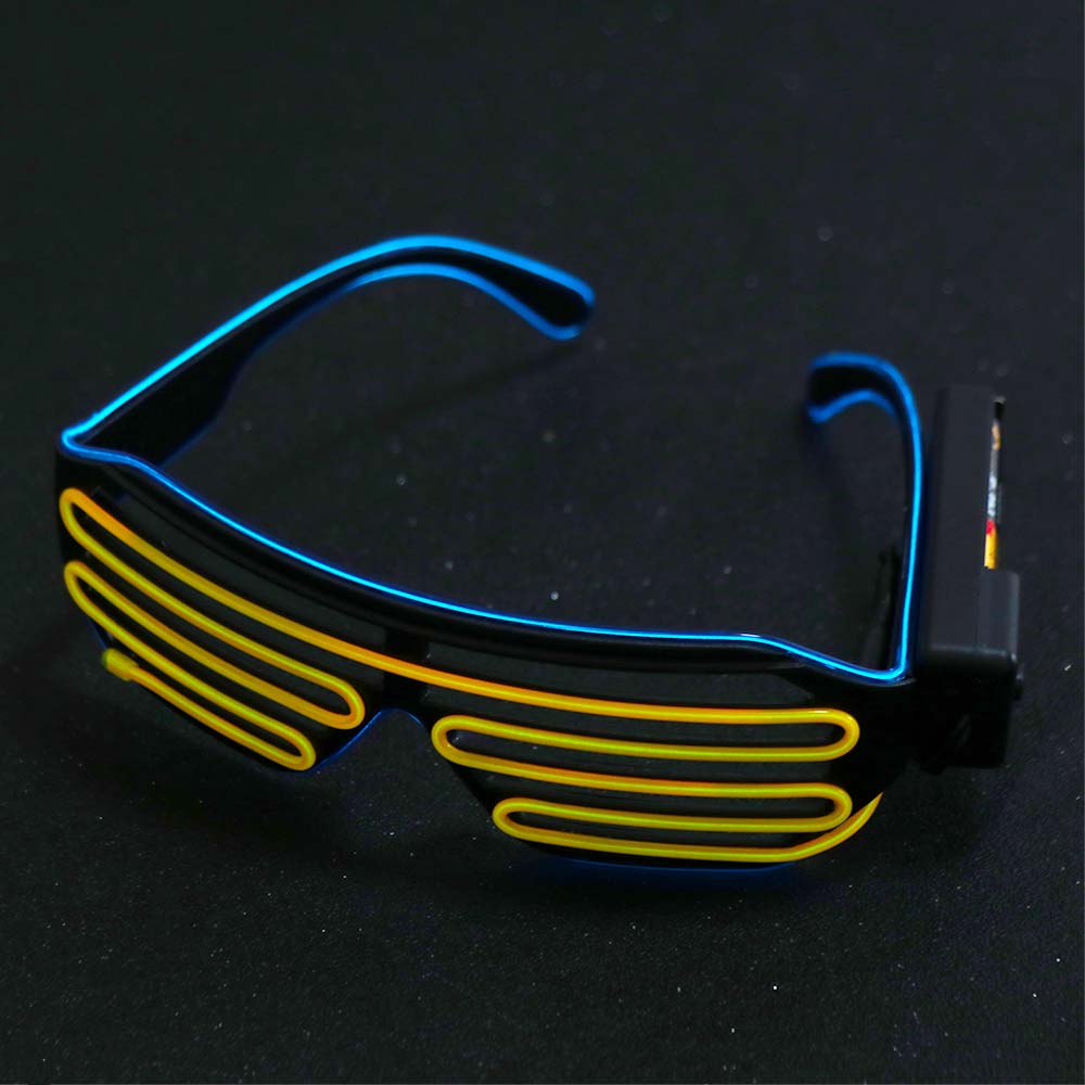 Draadloze LED-gloeiende bril C - Glow In The Dark Party Glasses recensie en prijs