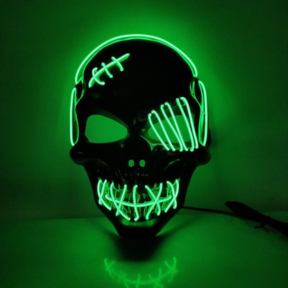 Gotische Halloween-schedel glo - Led Purge Mask Halloween recensie en prijs