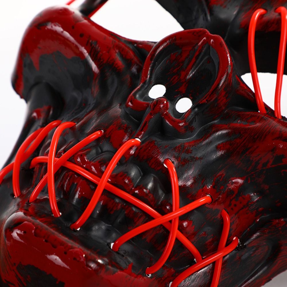 Gotische Halloween-schedel glo - Led Purge Mask Halloween recensie en prijs