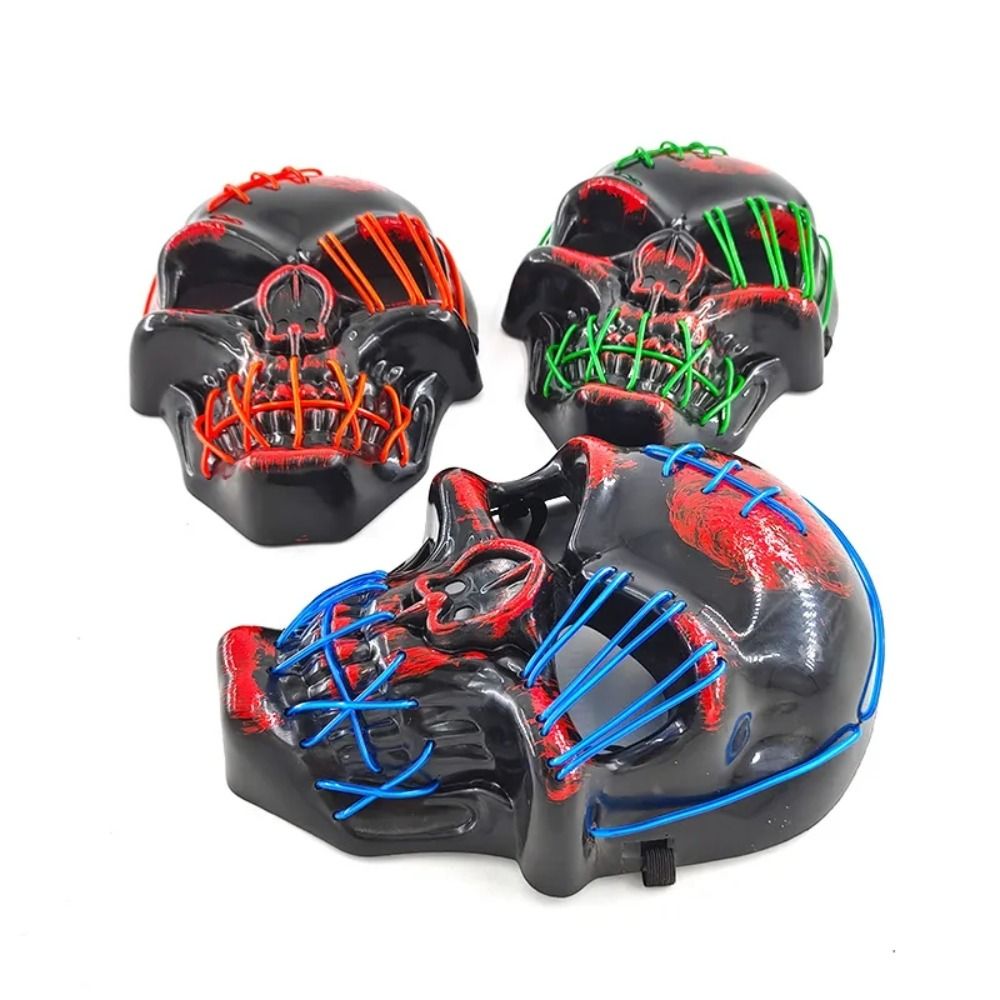 Gotische Halloween-schedel glo - Led Purge Mask Halloween recensie en prijs