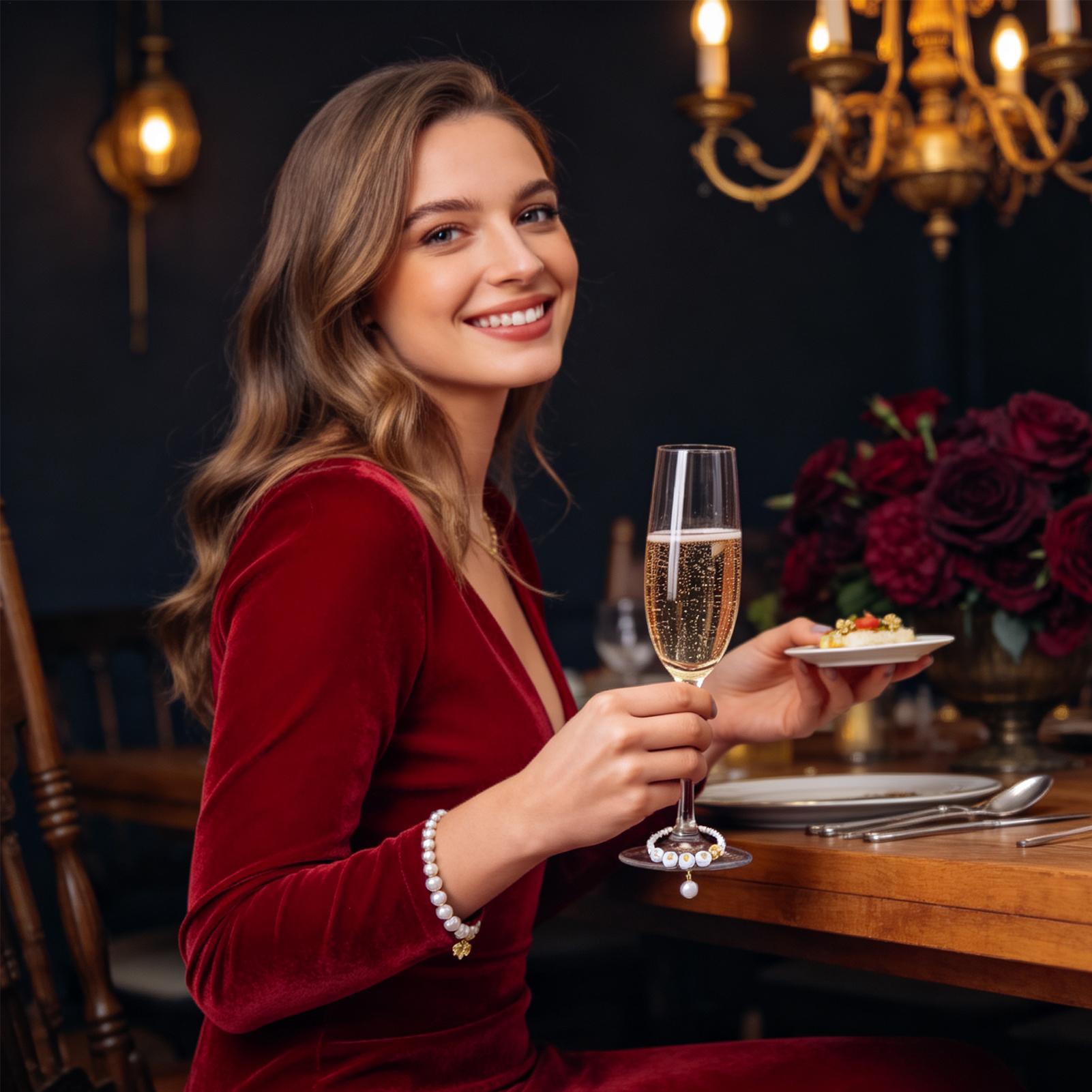 Drinkcharms voor glazen met kr - Party Supplies recensie en prijs