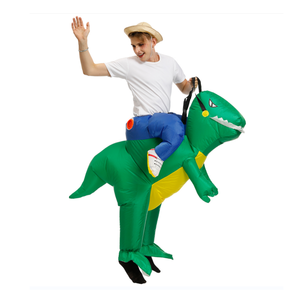 Opblaasbaar dinosauruskostuum  - Costumes recensie en prijs