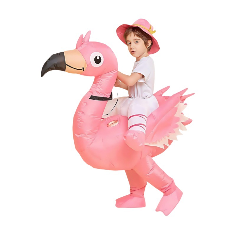 Roze Flamingo Opblaasbare Kost - Costumes recensie en prijs