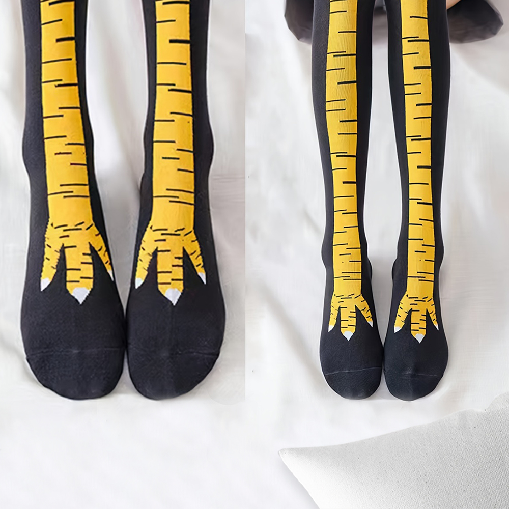 1/2/5/10 Pairs Vrouwen Kniekou - Funny Chicken Leg Socks recensie en prijs