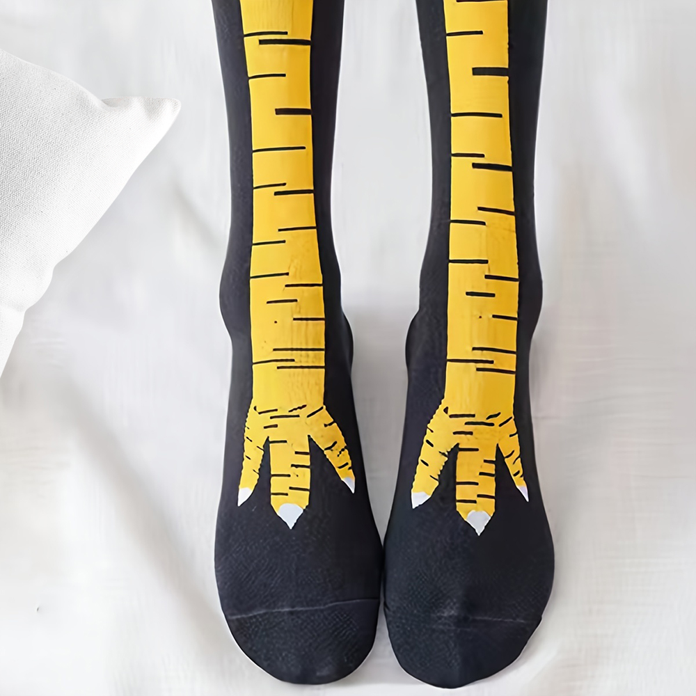 1/2/5/10 Pairs Vrouwen Kniekou - Funny Chicken Leg Socks recensie en prijs