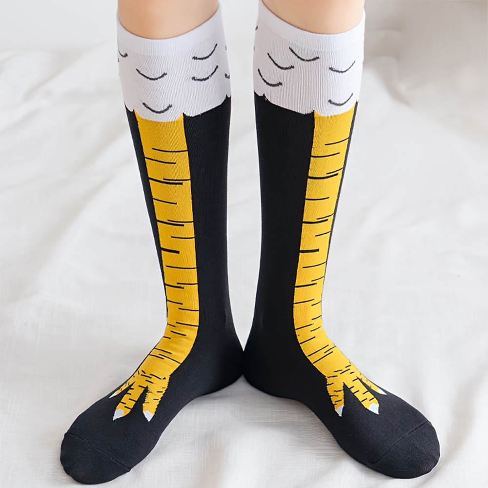 1/2/5/10 Pairs Vrouwen Kniekou - Funny Chicken Leg Socks recensie en prijs