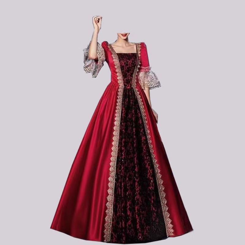 S-5XL Dames Nieuwe Middeleeuws - Medieval Renaissance Dress Women recensie en prijs