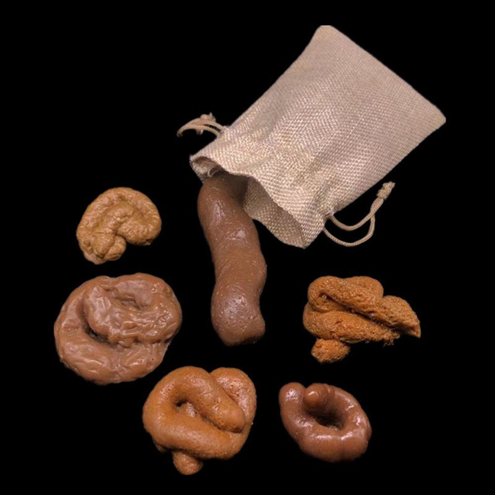 6 Stuks Joke Gadget Squish Foo - Fake Poop Gag Gift recensie en prijs