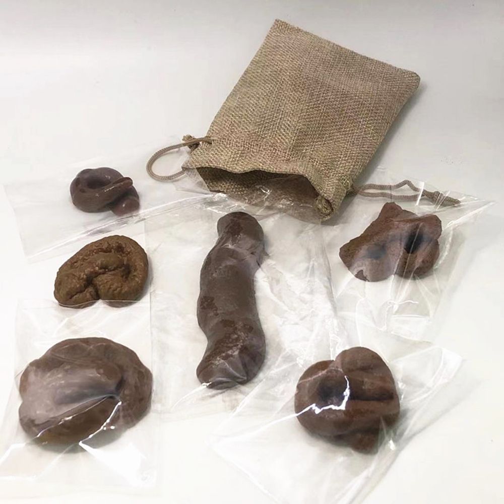 6 Stuks Joke Gadget Squish Foo - Fake Poop Gag Gift recensie en prijs