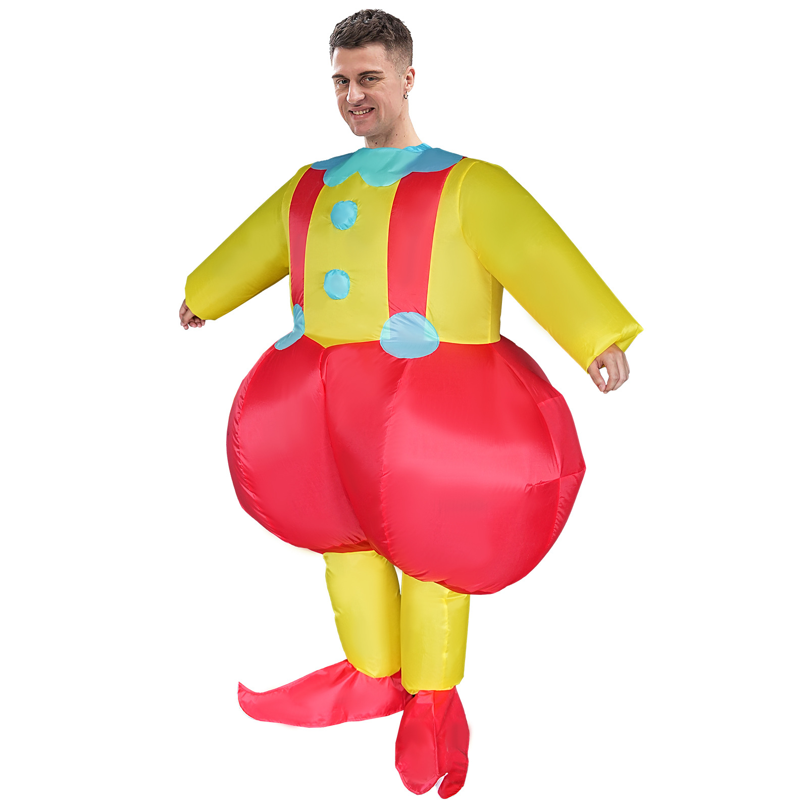 Grote Clownkostuums opblaasbaa - Costumes recensie en prijs