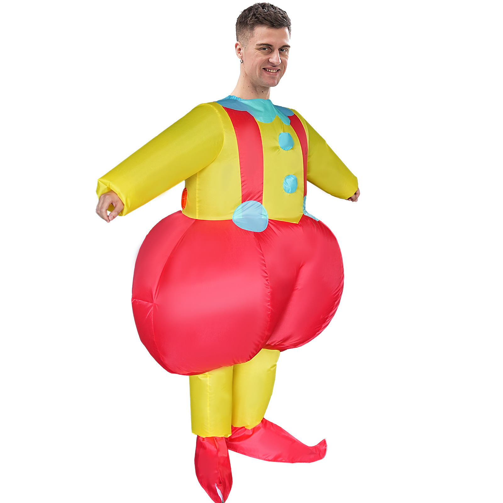 Grote Clownkostuums opblaasbaa - Costumes recensie en prijs