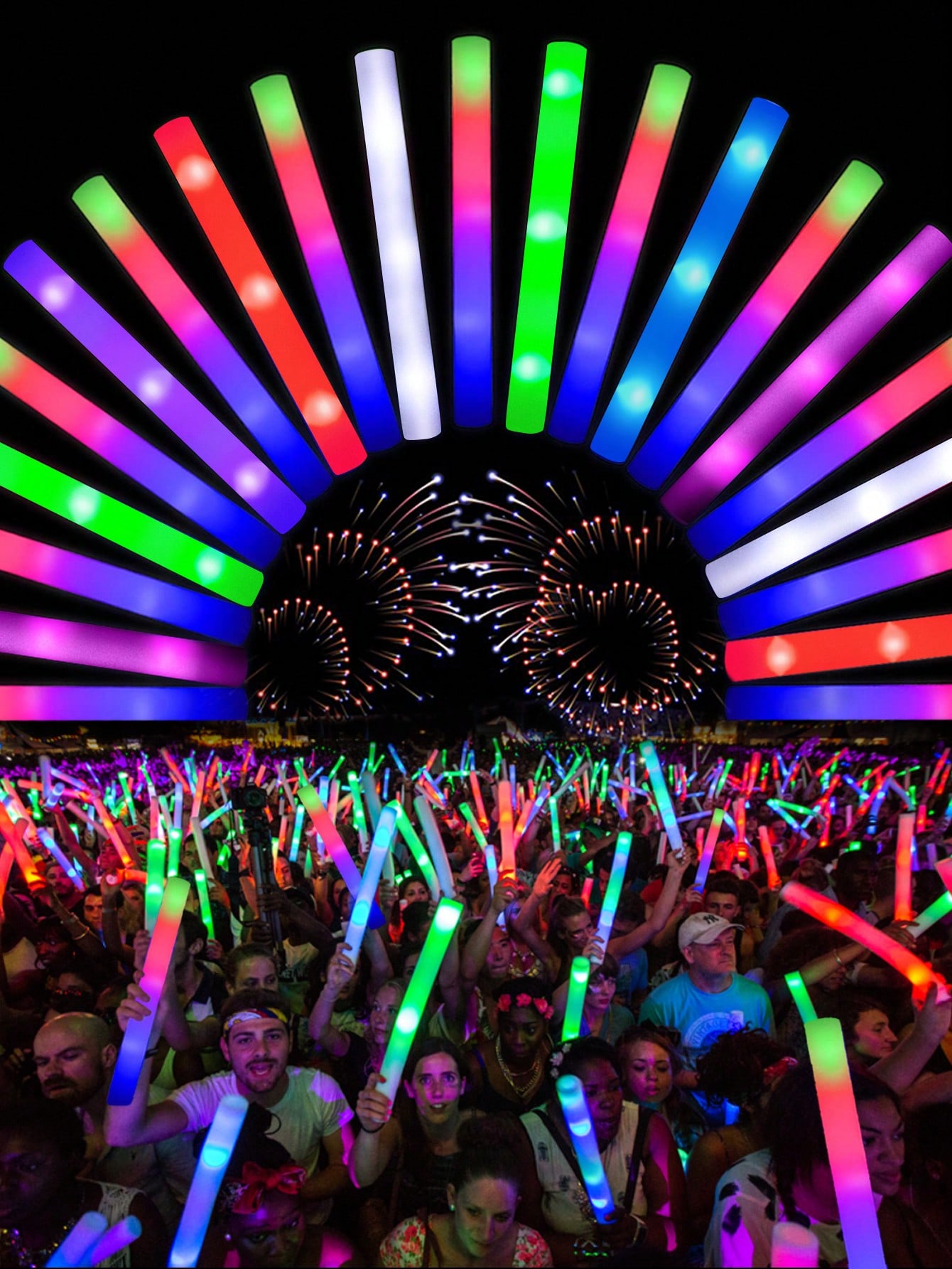 20/30Pcs Led Foam Glow Sticks  - Flashing Led Foam Sticks Party recensie en prijs