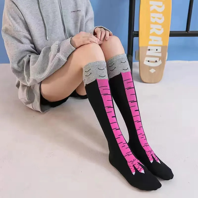 Grappige Kippenpoot Kous Overk - Funny Chicken Leg Socks recensie en prijs
