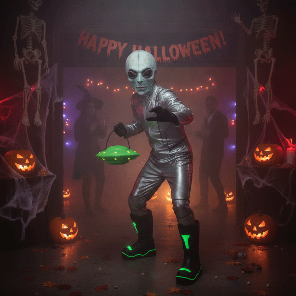 Latex Materiaal Alien Masker V - Latex Alien Mask Realistic recensie en prijs