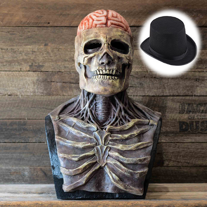 Griezelige hersenen skelet mas - Led Purge Mask Halloween recensie en prijs