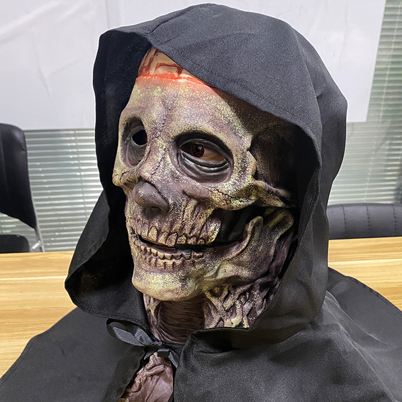 Griezelige hersenen skelet mas - Led Purge Mask Halloween recensie en prijs