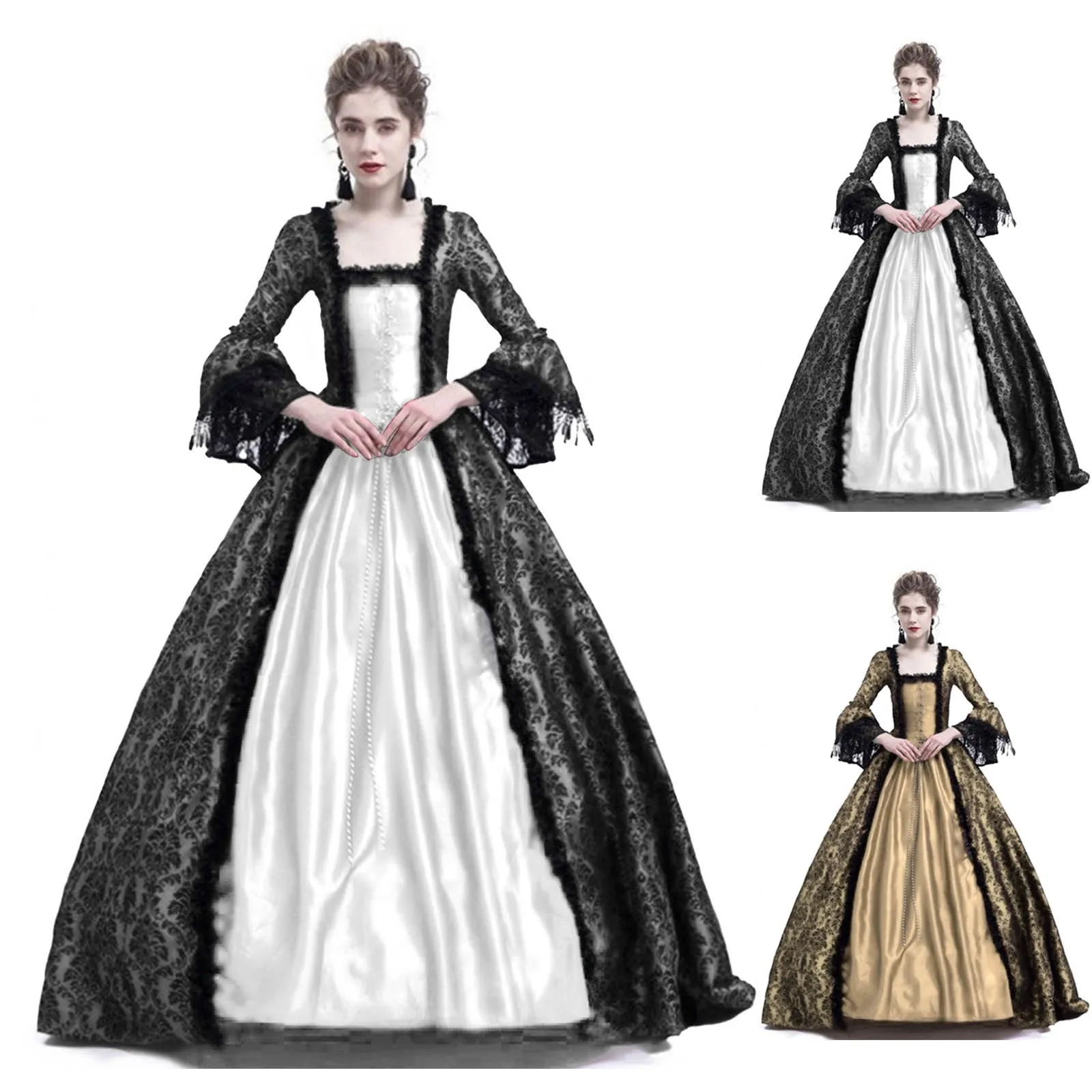 Halloween Cosplay Paleis Dames - Medieval Renaissance Dress Women recensie en prijs