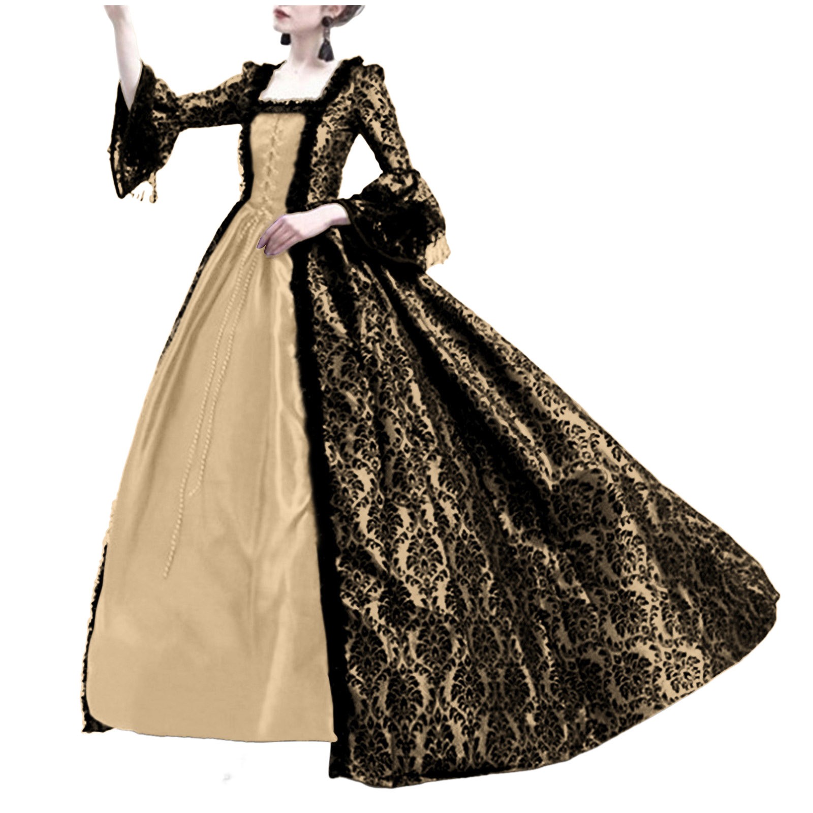 Halloween Cosplay Paleis Dames - Medieval Renaissance Dress Women recensie en prijs
